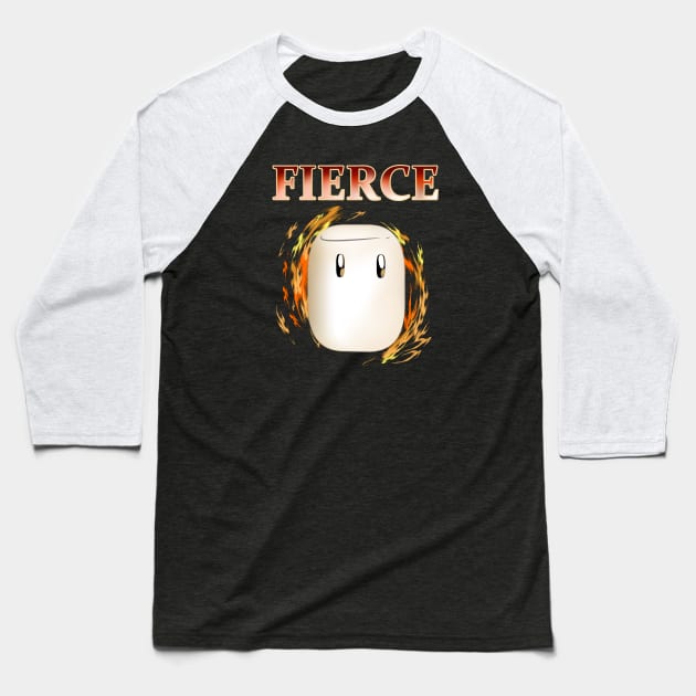 Fierce Mellow Baseball T-Shirt by Jace and Marshi